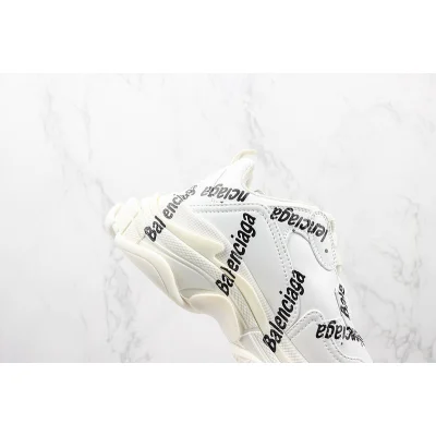 Balenciaga Triple S "White Logo" фото № 4