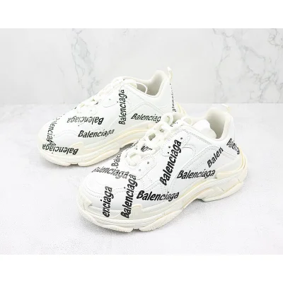 Balenciaga Triple S "White Logo" фото № 5