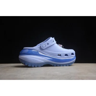 Crocs Baya Platform Clogs "Blue" фото № 2