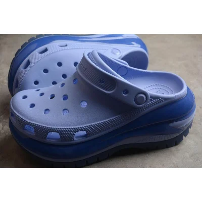 Crocs Baya Platform Clogs "Blue" фото № 6