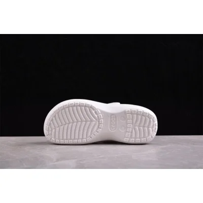 Crocs Classic Platform Clog "White" фото № 4