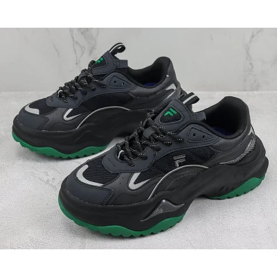 FILA Fusion Bianco "Black/Dark Green" фото № 5