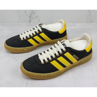 Adidas x Gucci Gazelle "Black/Yellow/Beige" фото № 5