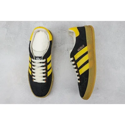 Adidas x Gucci Gazelle "Black/Yellow/Beige" фото № 6