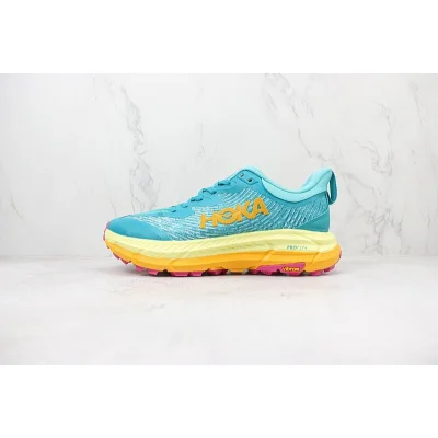 Hoka One One Mafate Speed 4 Low "Sea Blue/Sand Yellow" фото № 2