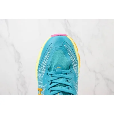 Hoka One One Mafate Speed 4 Low "Sea Blue/Sand Yellow" фото № 4