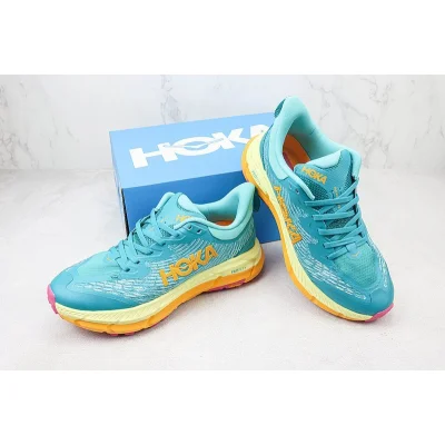 Hoka One One Mafate Speed 4 Low "Sea Blue/Sand Yellow" фото № 7
