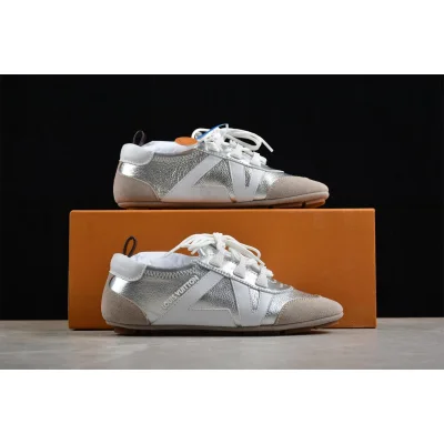 Louis Vuitton SneaKerina "Silver/Beige/White" фото № 9