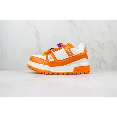 Louis Vuitton LV Trainer Maxi "White/Orange" фото № 2 Louis Vuitton LV Trainer Maxi "White/Orange" фото № 2