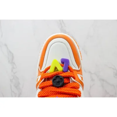 Louis Vuitton LV Trainer Maxi "White/Orange" фото № 3 Louis Vuitton LV Trainer Maxi "White/Orange" фото № 3