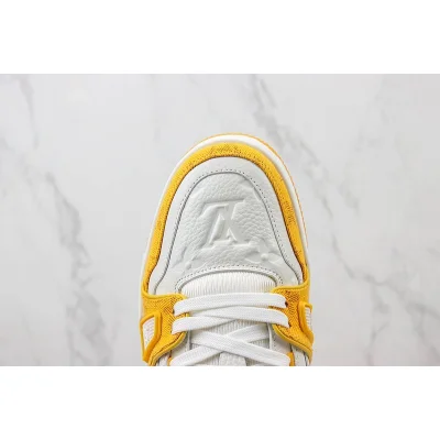 Louis Vuitton LV Trainer 2021 Low "Monogram Yellow/White" фото № 3