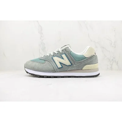 New Balance 574 "Grey/Haze Blue/Cream" фото № 2