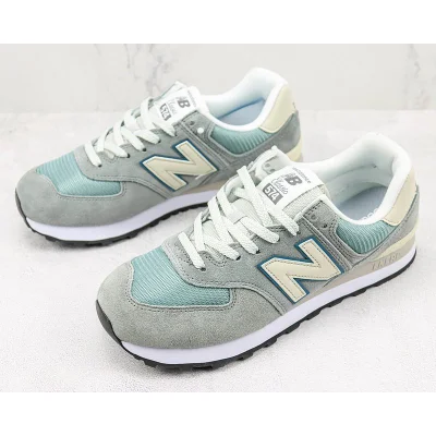 New Balance 574 "Grey/Haze Blue/Cream" фото № 5