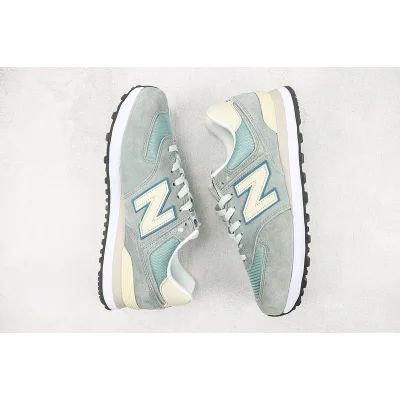 New Balance 574 "Grey/Haze Blue/Cream" фото № 7