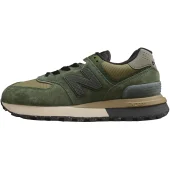 Stone Island x New Balance 574 Legacy "Dark Green"