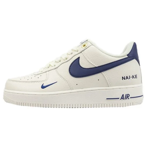 Nike Air Force 1 Low "NAI-KE Cream/Dark Blue"