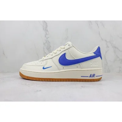 Nike Air Force 1 Low 40th Anniversary "Off White/Sapphire Blue" фото № 2