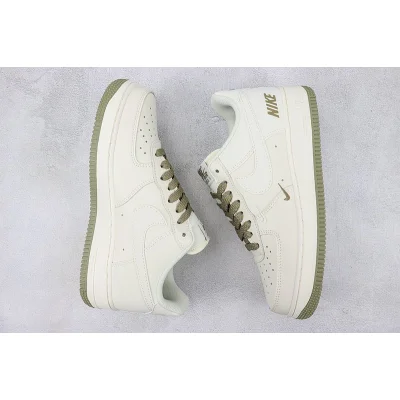 Nike Air Force 1 Low "Off White/Green Logo" фото № 6