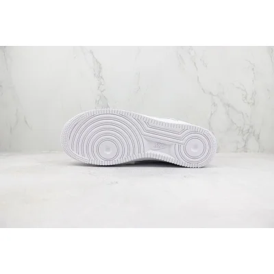 Stussy x Nike Air Force 1 Low "Silver/White" фото № 8