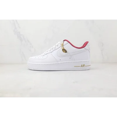 Nike Air Force 1 Low "Just Do It/White/Red" фото № 2