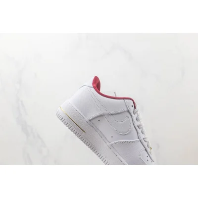 Nike Air Force 1 Low "Just Do It/White/Red" фото № 3