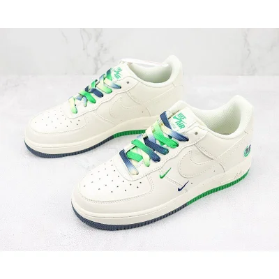 Nike Air Force 1 Low "Midnight Blue/Green/White" фото № 5