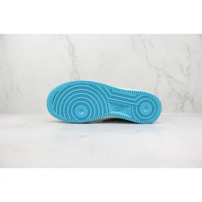 Nike Air Force 1 Low "Blue Checkers/Ivory" фото № 8