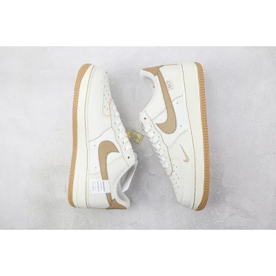Nike Air Force 1 Low "Mocha Brown/Cream White" фото № 6