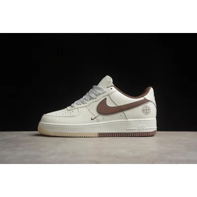 Stone Island x Nike Air Force 1 "Earthy Brown" фото № 7