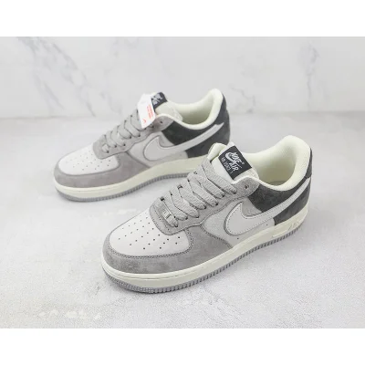 Nike Air Force 1 Low "Grey/Black/White" фото № 5