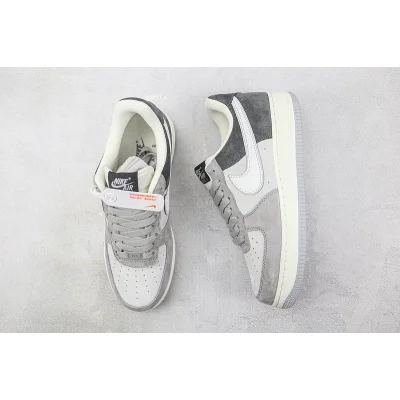 Nike Air Force 1 Low "Grey/Black/White" фото № 7