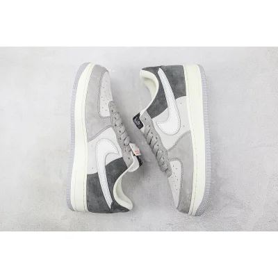 Nike Air Force 1 Low "Grey/Black/White" фото № 6