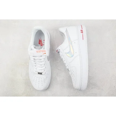 TED x Portland x Nike Air Force 1 07 Low "White Multi-Color Swoosh" фото № 7
