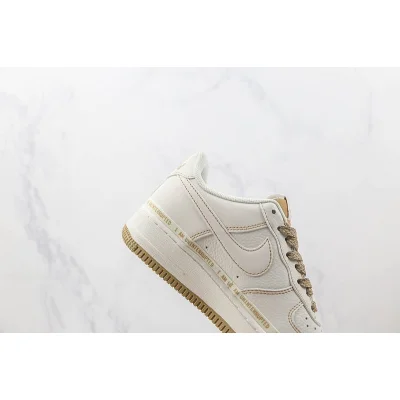 Uninterrupted x Nike Air Force 1 "MORE THAN/Khaki Signature Graffiti" фото № 3