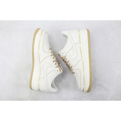 Uninterrupted x Nike Air Force 1 "MORE THAN/Khaki Signature Graffiti" фото № 6