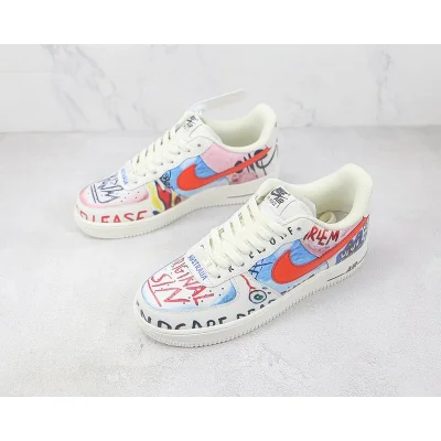 EDC A$AP Rocky VLONE x Nike Air Force 1 Low "IDGraffiti Customs" фото № 5