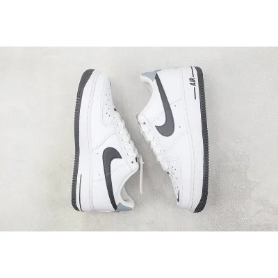 Nike Air Force 1 Low "White/Black/Mini Swoosh" фото № 6