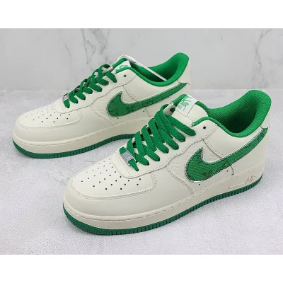 Louis Vuitton x Nike Air Force 1 Low "Cream White/Dark Green" фото № 5