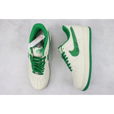 Louis Vuitton x Nike Air Force 1 Low "Cream White/Dark Green" фото № 7