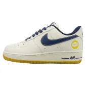 Nike Air Force 1 Low "Milky White/Navy/Yellow"