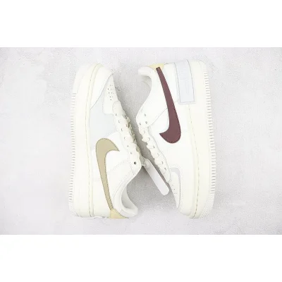 Nike Air Force 1 Low Shadow "Snakeskin/Brown/White" фото № 7