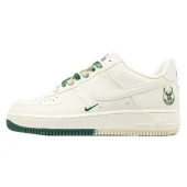 Milwaukee Bucks x Nike Air Force 1 Low "White Champaigne/George Green"