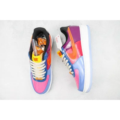 Undefeated x Air Force 1 Low "Varnished Blue/Red/Purple" фото № 6
