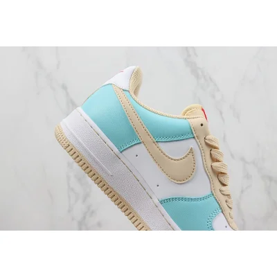 Nike Air Force 1 07 Low "Blue Pink White" фото № 3