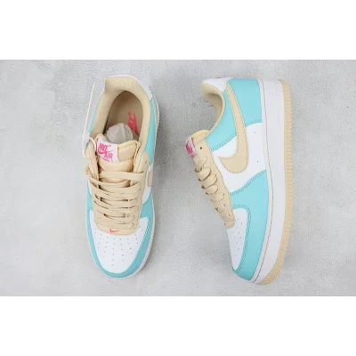 Nike Air Force 1 07 Low "Blue Pink White" фото № 6