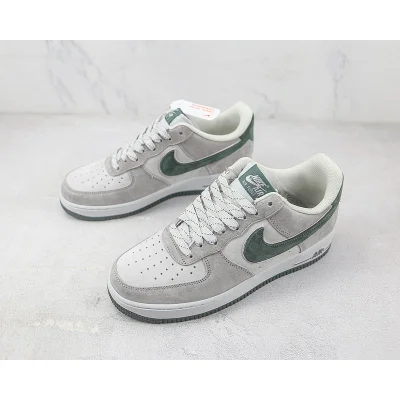 AKIRA x Nike Air Force 1 Low "Suede Grey/Green" фото № 5