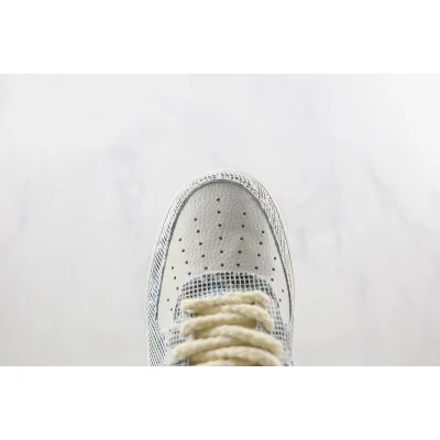 Nike Air Force 1 Low "White/Blue/Green" фото № 4