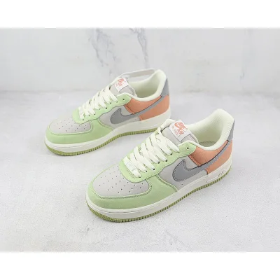 Nike Air Force 1 Low "QS Light Green/Gray/Orange" фото № 5 Nike Air Force 1 Low "QS Light Green/Gray/Orange" фото № 5