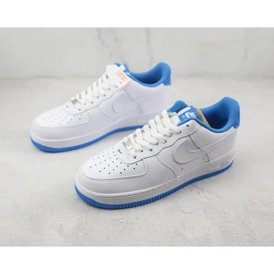 Nike Air Force 1 Low "White/Light Photo Blue" фото № 5