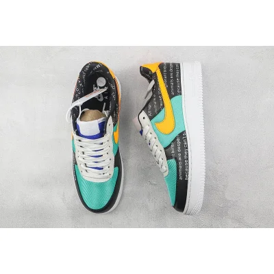 Nike Air Force 1 Low "Ignorant Black/Blue/White" фото № 6